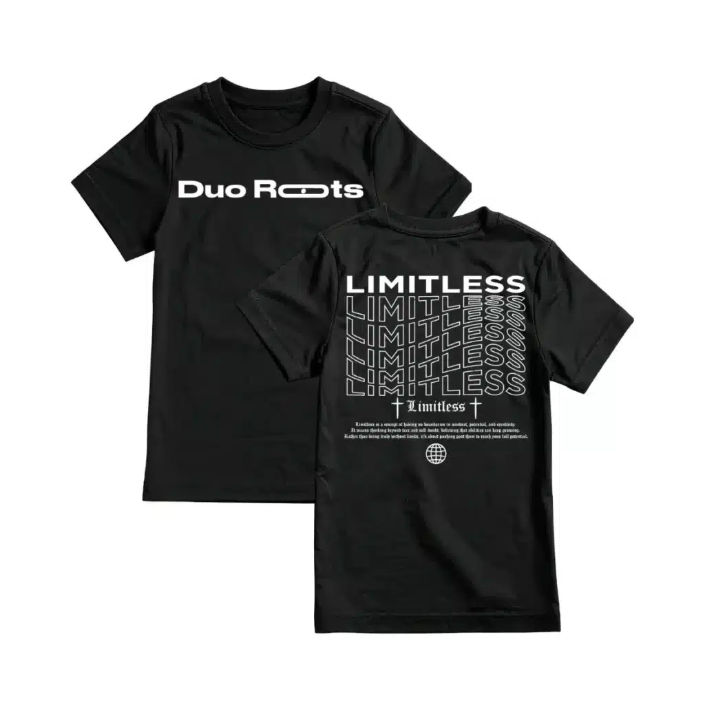 T-Shirt “Limitless” Hitam
